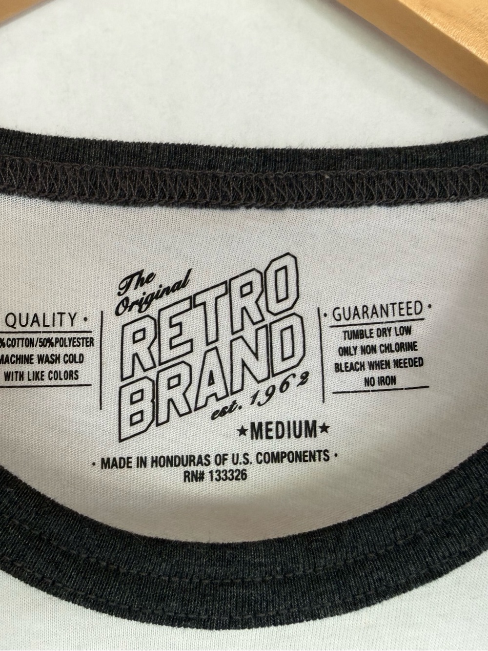 The original retro brand t-shirt Support Live Music. - Picture 3 of 3